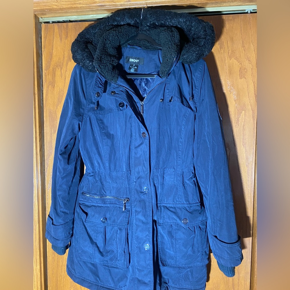 Dkny Warm Winter Coat Size S